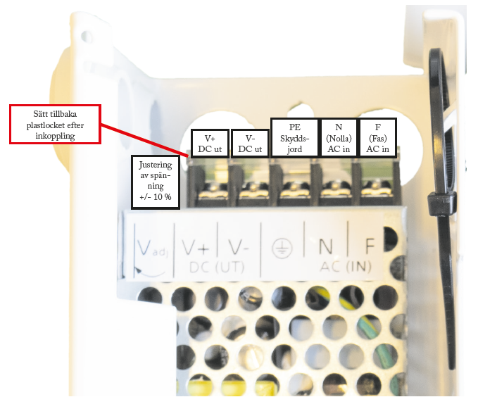 Power supply 12V 2A and Power Supply 24V 1A