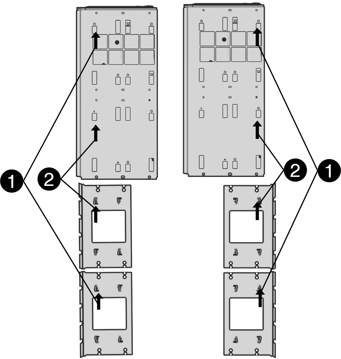 FLX L - montera konsoler