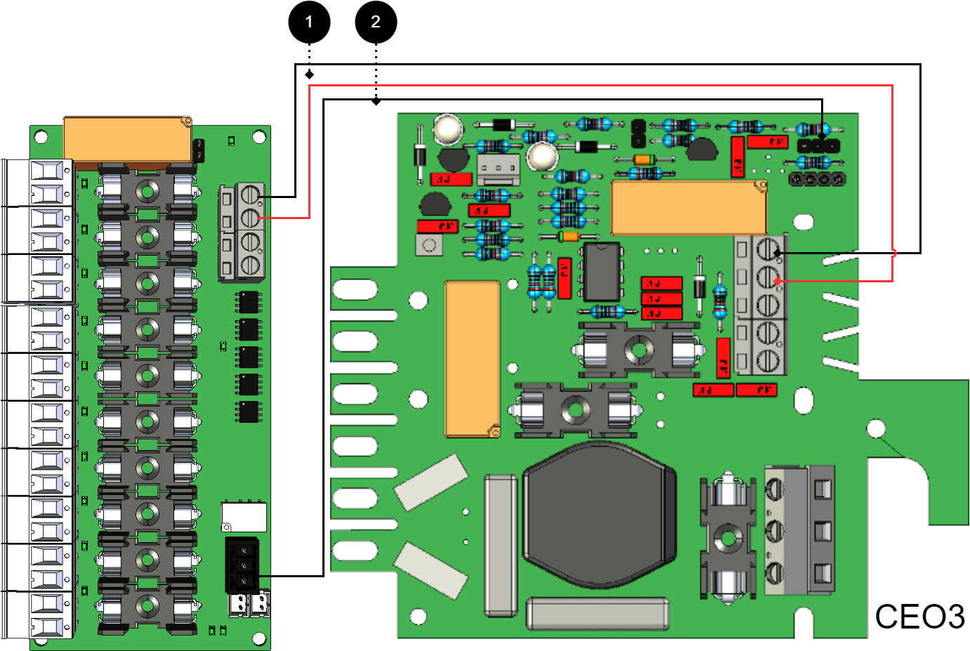Liitä kortti kuvan osoittamalla tavalla.