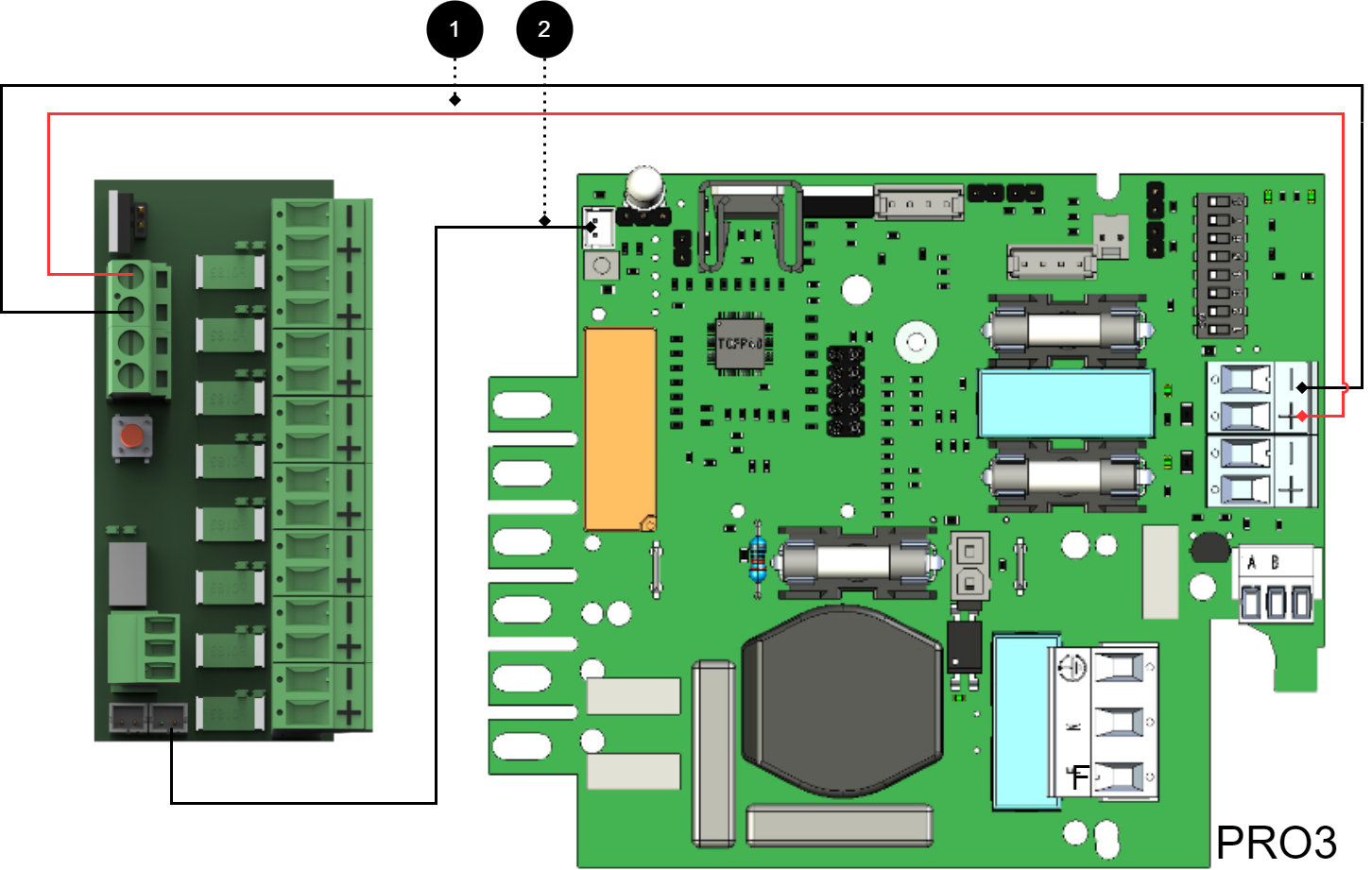 Liitä kortti kuvan osoittamalla tavalla.
