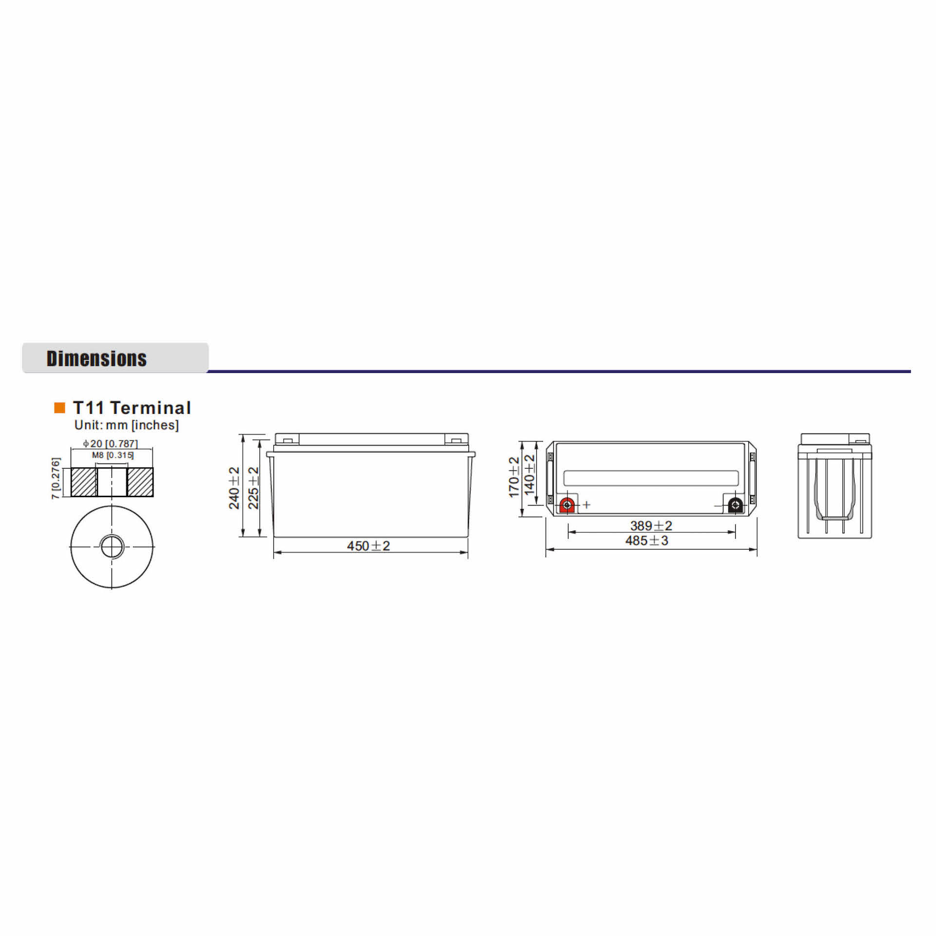 Milleteknik - 150ah Dimension