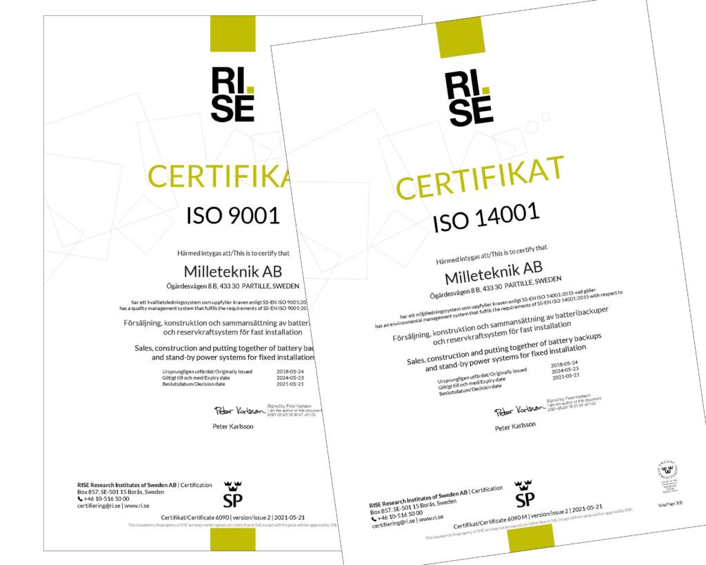 Milleteknik - Iso2021