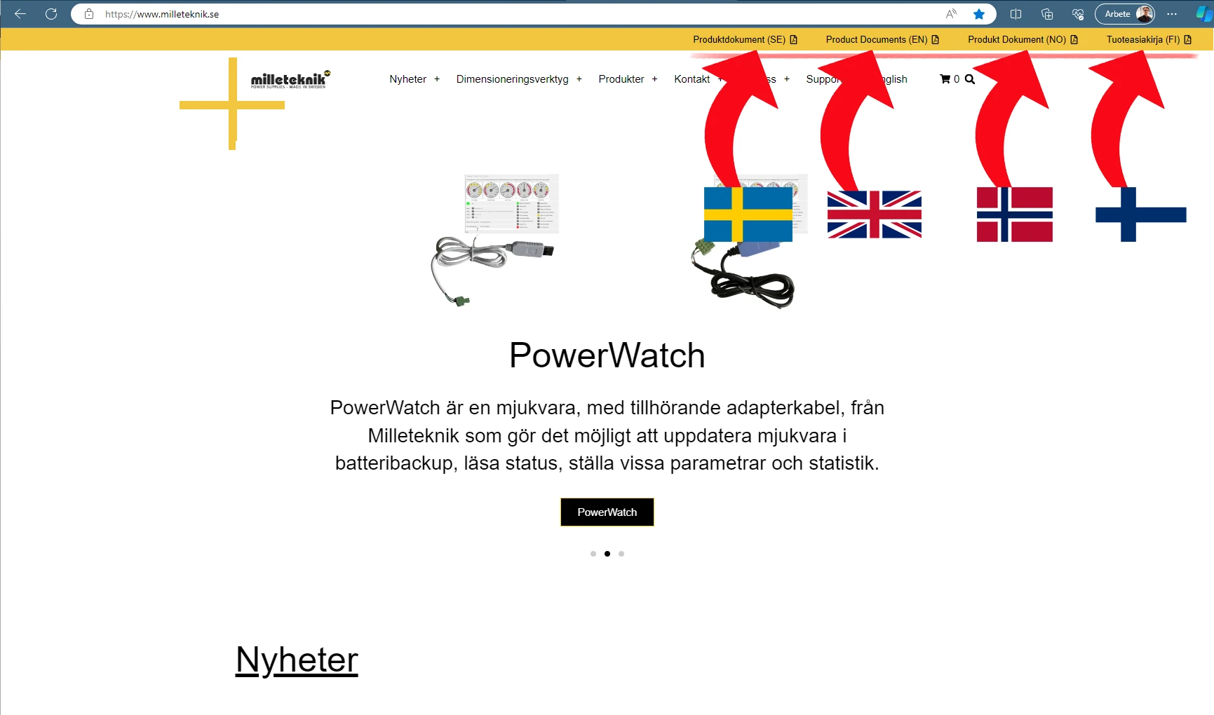 Milleteknik - Milleteknik Webb 2