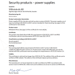 Milleteknik - Nyy Certifikat