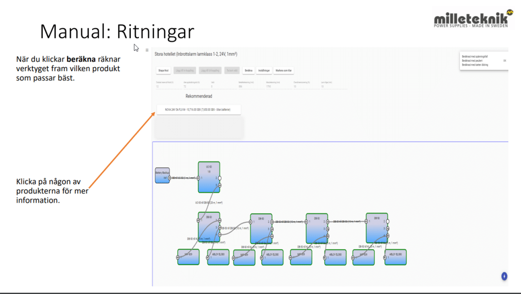 Milleteknik - Manual Dimensioneringsverktyg 2